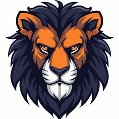 Fototapeta premium lion head mascot