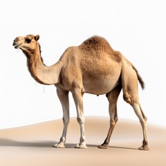 camel in the desert