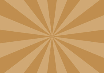 集中線　茶色　シンプル　ベクター　背景