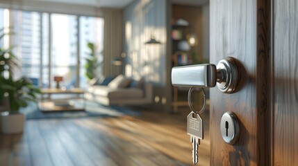 Realtor and Clients Sign Mortgage Agreement for New Property