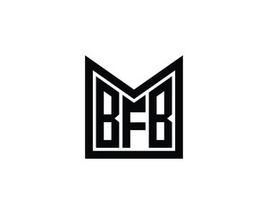 BFB Logo design vector template. BFB logo design.