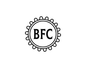 BFC logo design vector template. BFC logo design.