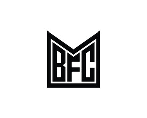 BFC logo design vector template. BFC logo design.