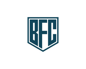 BFC logo design vector template. BFC logo design.