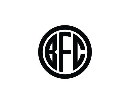 BFC logo design vector template. BFC logo design.