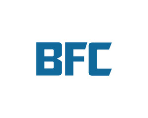 BFC logo design vector template. BFC logo design.