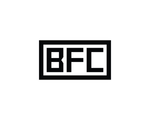 BFC logo design vector template. BFC logo design.