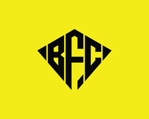 BFC logo design vector template. BFC logo design.