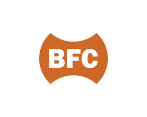 BFC logo design vector template. BFC logo design.