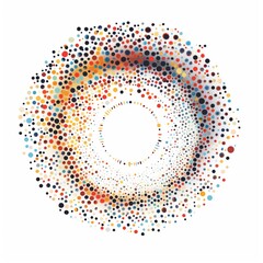 abstract background with circles