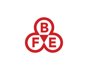 BFE logo design vector template. BFE logo design.