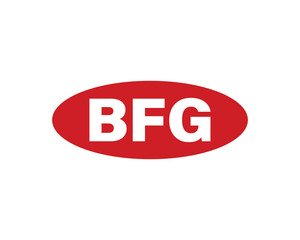 BFG logo design vector template. BFG logo design.