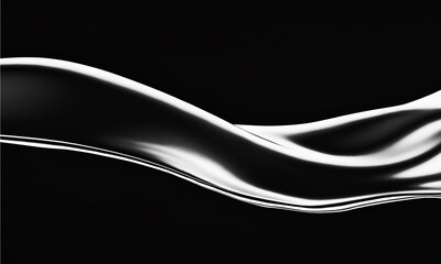 colorful natural technology wave on white background