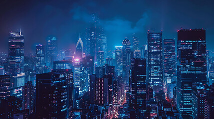 Obraz premium future city