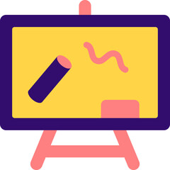 Chalkboard Icon Design Vector
