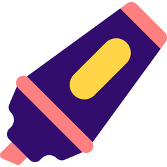 Highlighter Icon Design Vector