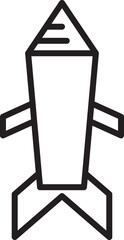Missile and Rocket Icon