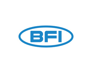 BFI logo design vector template. BFI logo design.