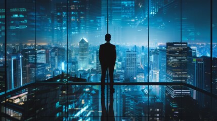 Business vision and mission concept. Inspiration motivation, The image embodies strategic planning, aligning goals with values, and the collective pursuit of a company mission and vision.