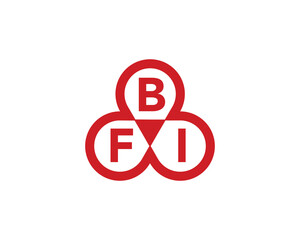 BFI logo design vector template. BFI logo design.