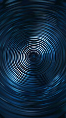 Abstract blue circles
