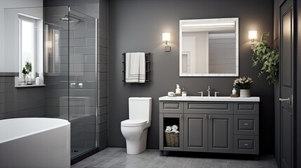 Fototapeta premium modern grey paint