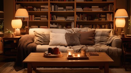 warm interior design cozy