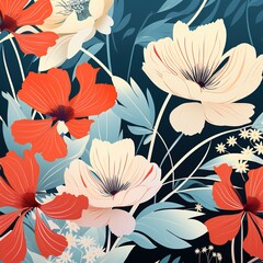 seamless floral pattern