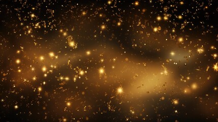Obraz premium dreamy stars background gold