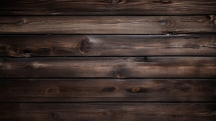 Obraz premium distressed dark wood plank texture