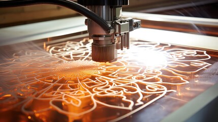 beam laser cutting acrylic