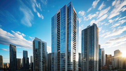 Fototapeta premium condominium gold coast chicago