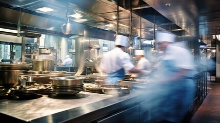 energy commercial kitchen blur