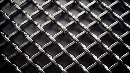 shiny metal mesh background