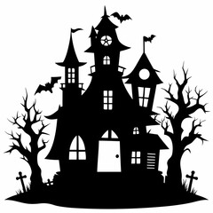 Dead Halloween Trees SVG, Dead Trees Bundle Svg,