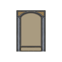 art deco frame