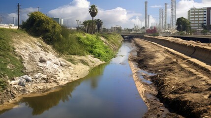 Fototapeta premium conservation water reclamation