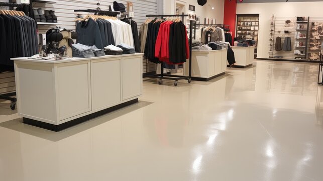 retail epoxy floor