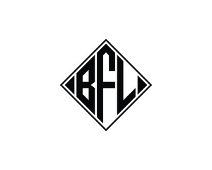 BFL Logo design vector template. BFL logo design.