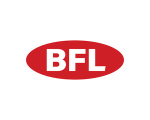 BFL Logo design vector template. BFL logo design.