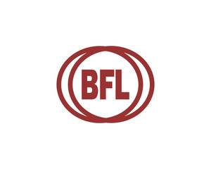 BFL Logo design vector template. BFL logo design.