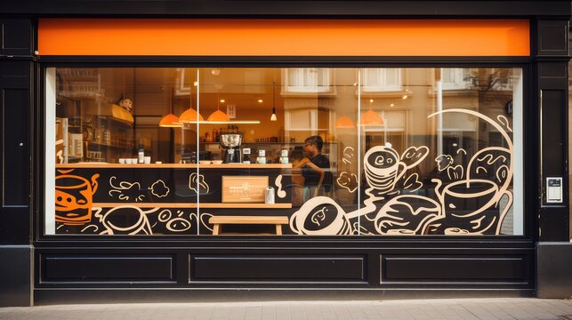 branding coffee stickers