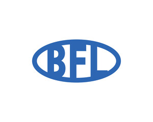 BFL Logo design vector template. BFL logo design.