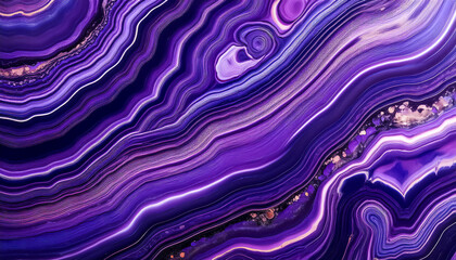 Flat lay abstract surface of brushed agate umbra slab texture background with space to copy, panoramic view