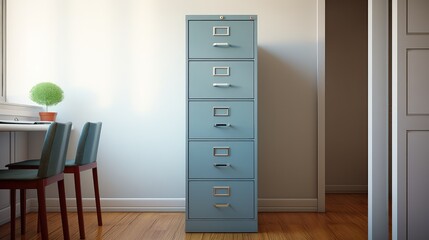 paperwork metal file cabinet