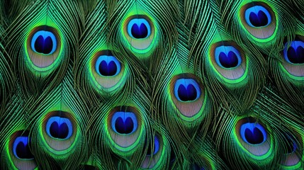 patterns green blue gradient