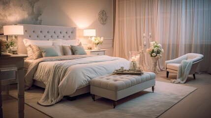bedroom blurred interior design house