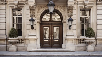 Obraz premium england europe front door