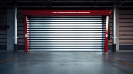 protection roll up metal door