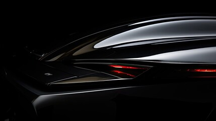 car black background carbon